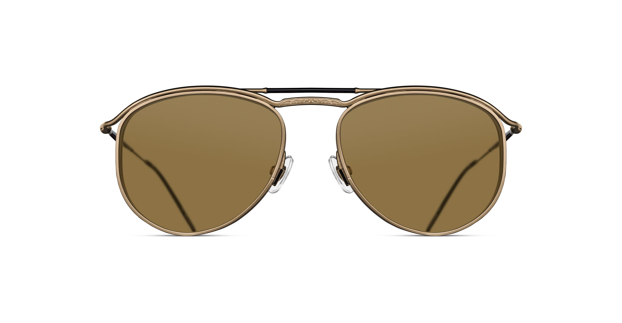 Matsuda M3122 Sunglass in Matte Gold M3122.SG.MGP.55