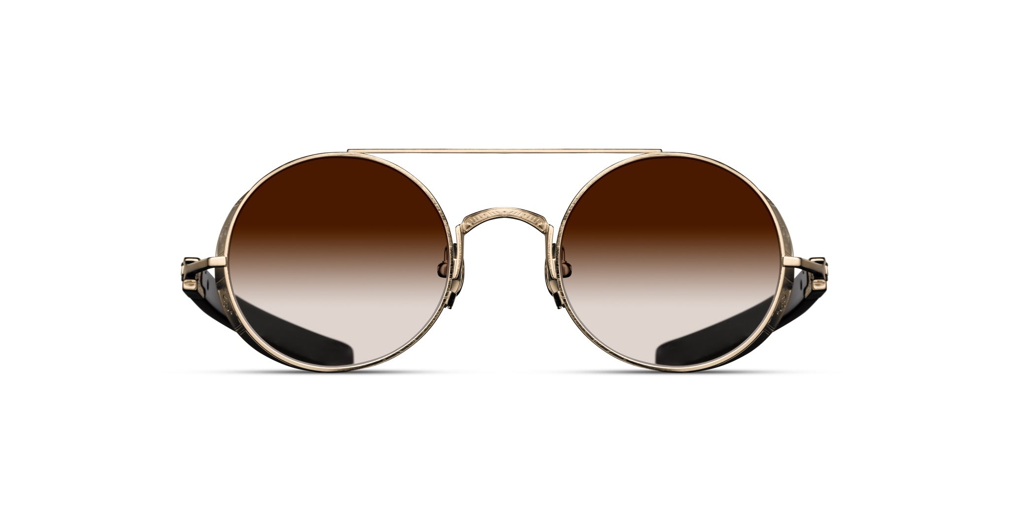 Matsuda M3128 in Brushed Gold M3128.SG.BG-BLK.48