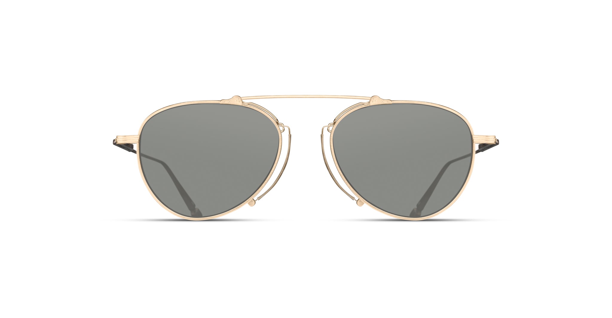 Matsuda M3130 Sunglass in Brushed Gold M3130.SG.BG .53