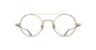 Matsuda M3143 in Brushed Gold M3143.RX.BG.46
