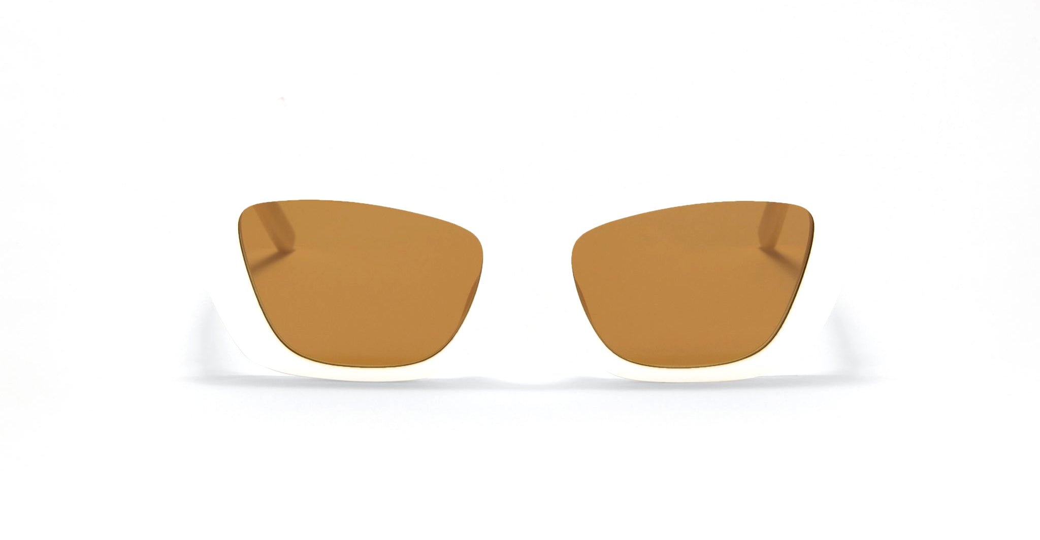 Palm Angels Hermosa Sunglass in White PERI012F22PLA0010160