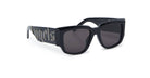 Palm Angels Laguna in Black with Dark Grey Lenses PERI015F22PLA0011007