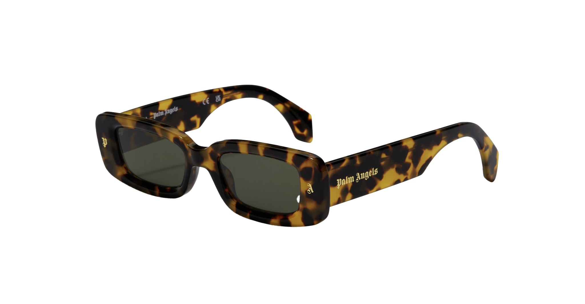 Palm Angels Lala Sunglass in Havana PERI022S23PLA0016455