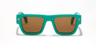 Palm Angels Palisade Sunglass in Green PERI023S23PLA0015560