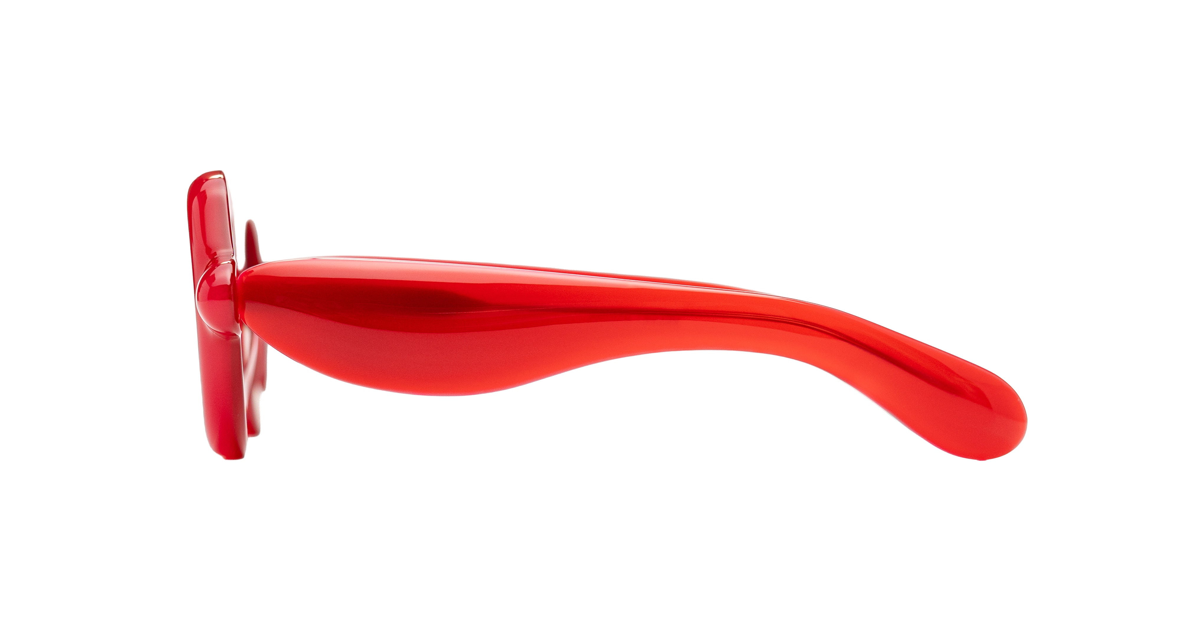 Side view of Paloceras Pebble sunglasses with a thick, rounded temples