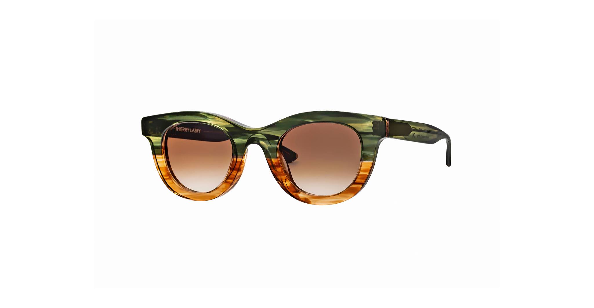 Thierry Lasry Consistency Green and Brown CONSISTENCY010