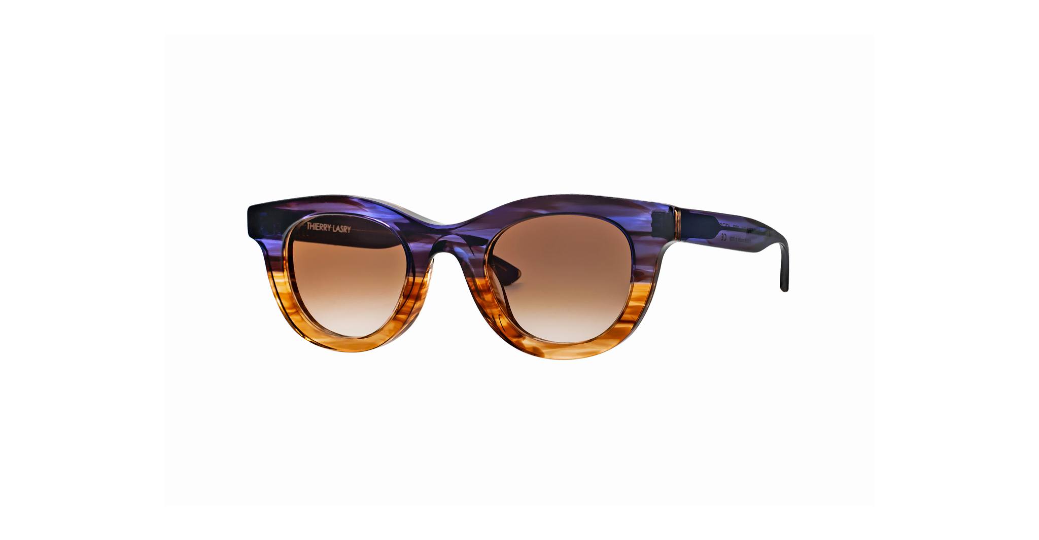 Thierry Lasry Consistency in Purple and Brown CONSISTENCY007