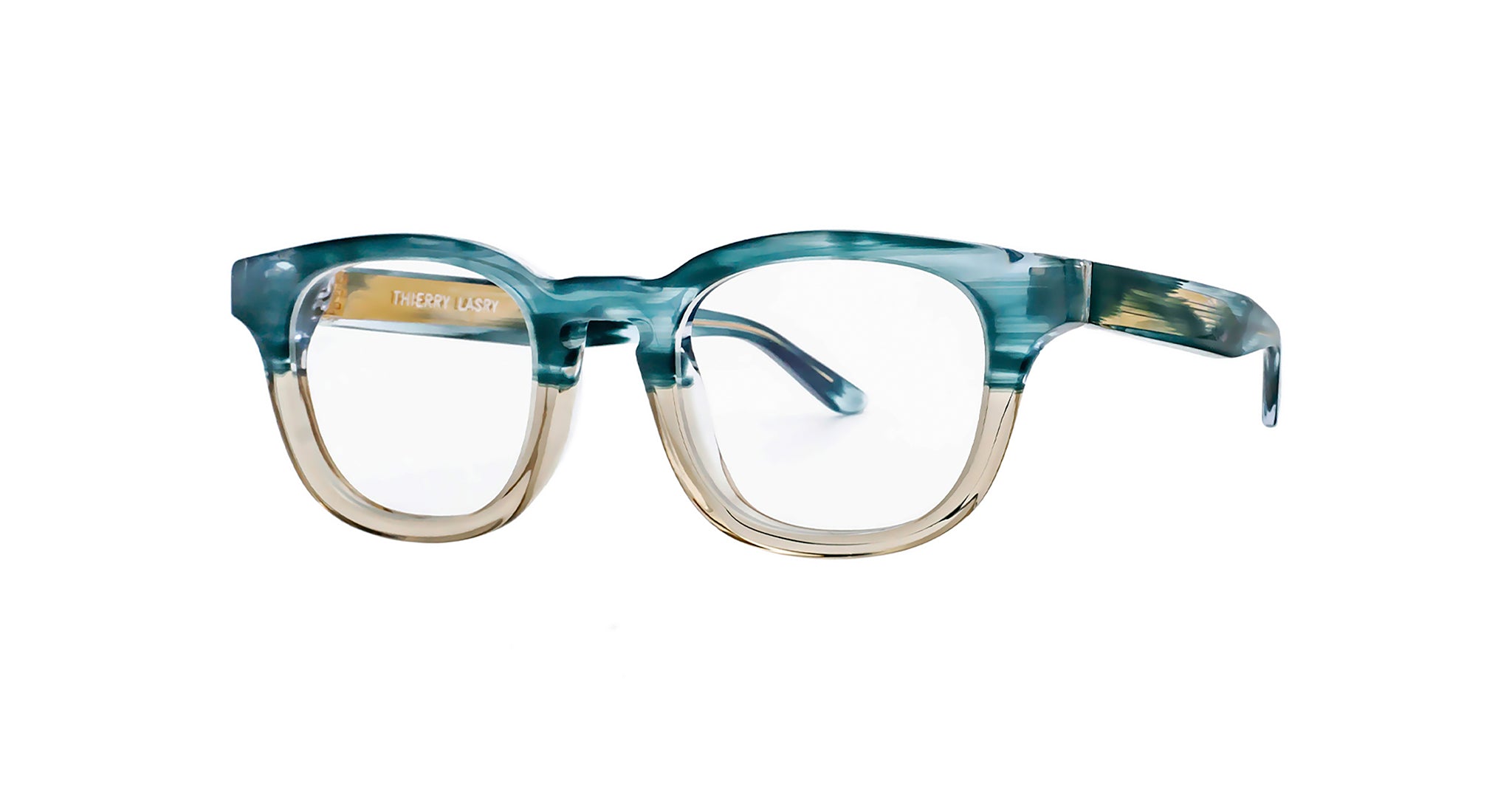 Thierry Lasry Dystopy in Teal and Nude Dystopy072