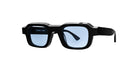 Thierry Lasry Flexxxy Sunglass in Black With Light Blue Lenses