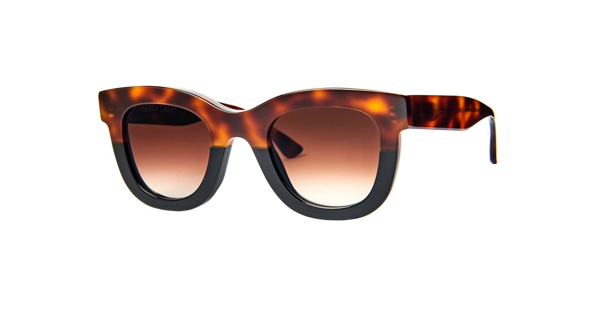 Thierry Lasry Gambly in Black and Tortoise Shell GAMBLY101