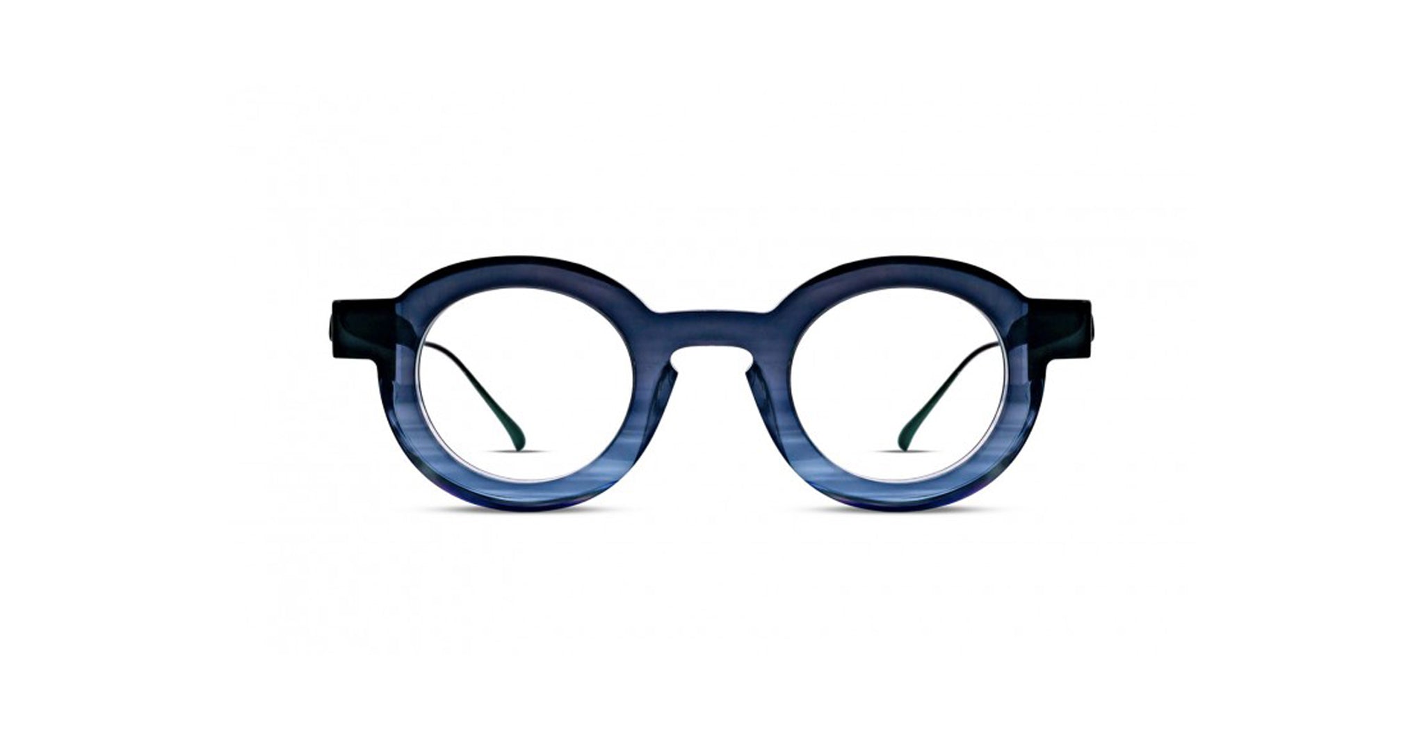 Front of Thierry Lasry Nerdy Optical Frame in Blue Gradient