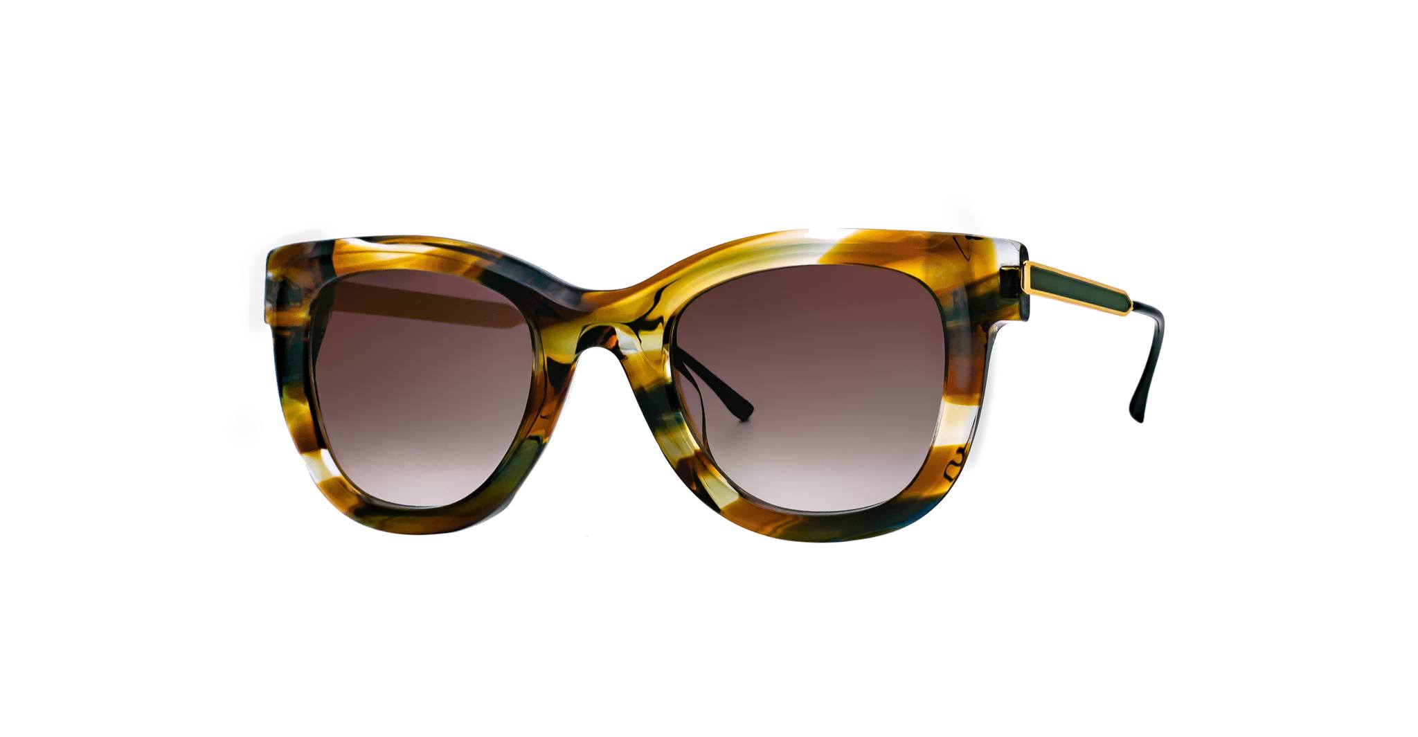 Thierry Lasry Nudity in Brown and Green Pattern NUDITY2018