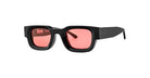 Thierry Lasry Rhevision in Black with Red Lenses RHEVISION101RED