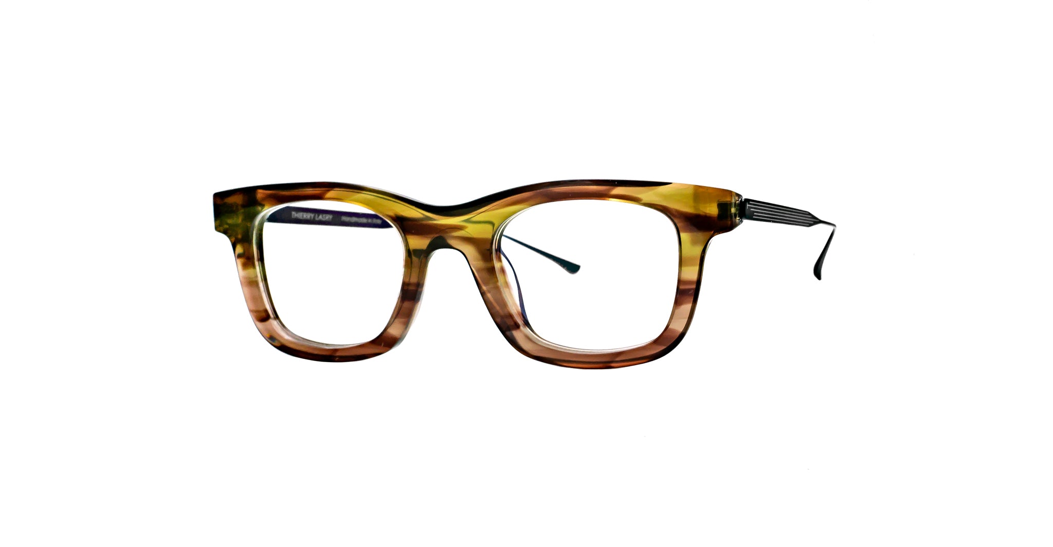 Thierry Lasry Sketchy in Green and Beige SKETCHY408