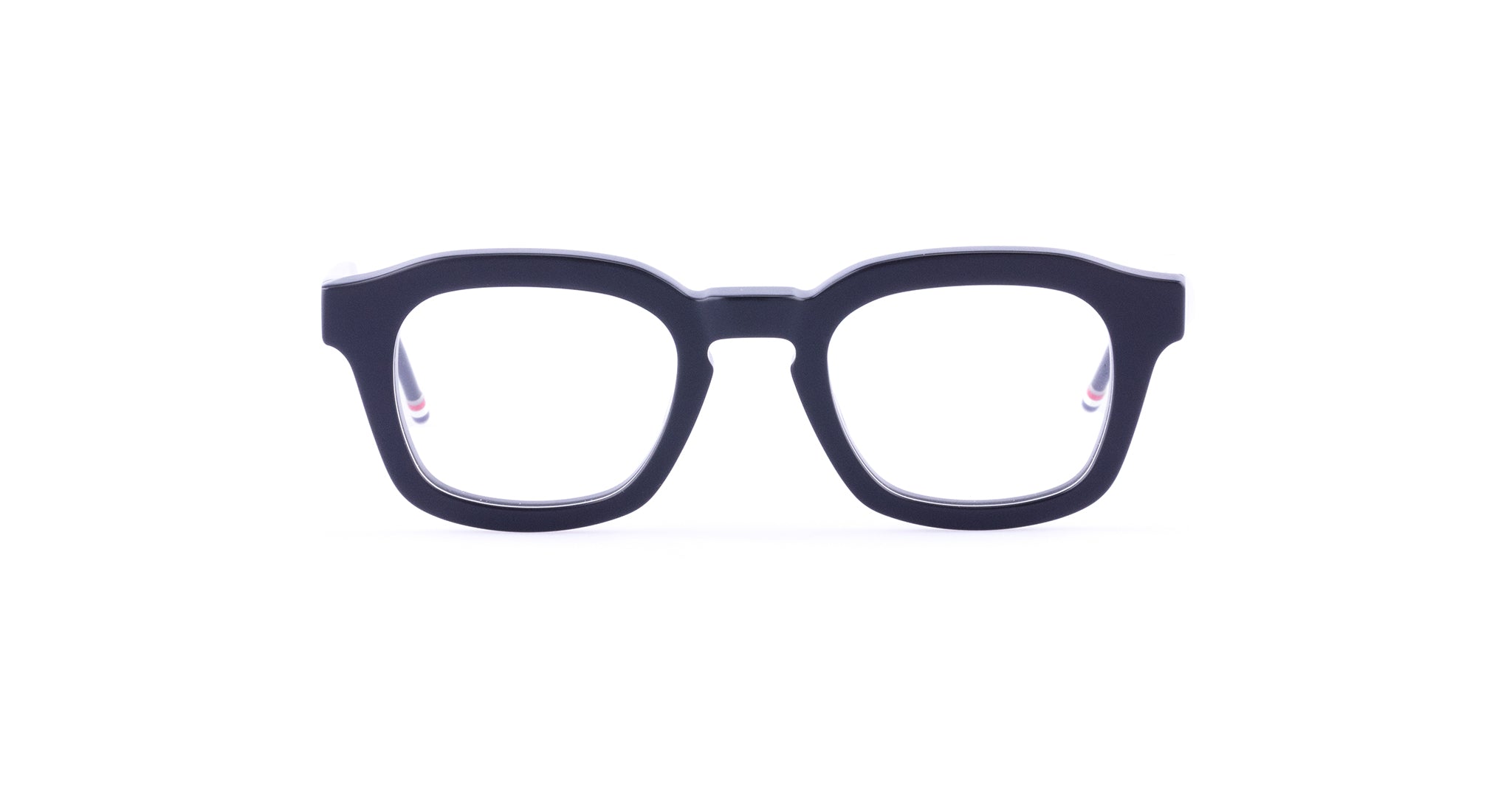 Thom Browne 412 Eyeglasses in Matte Black