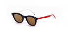 Thom Browne 921 Sunglasses in Navy, Red and White