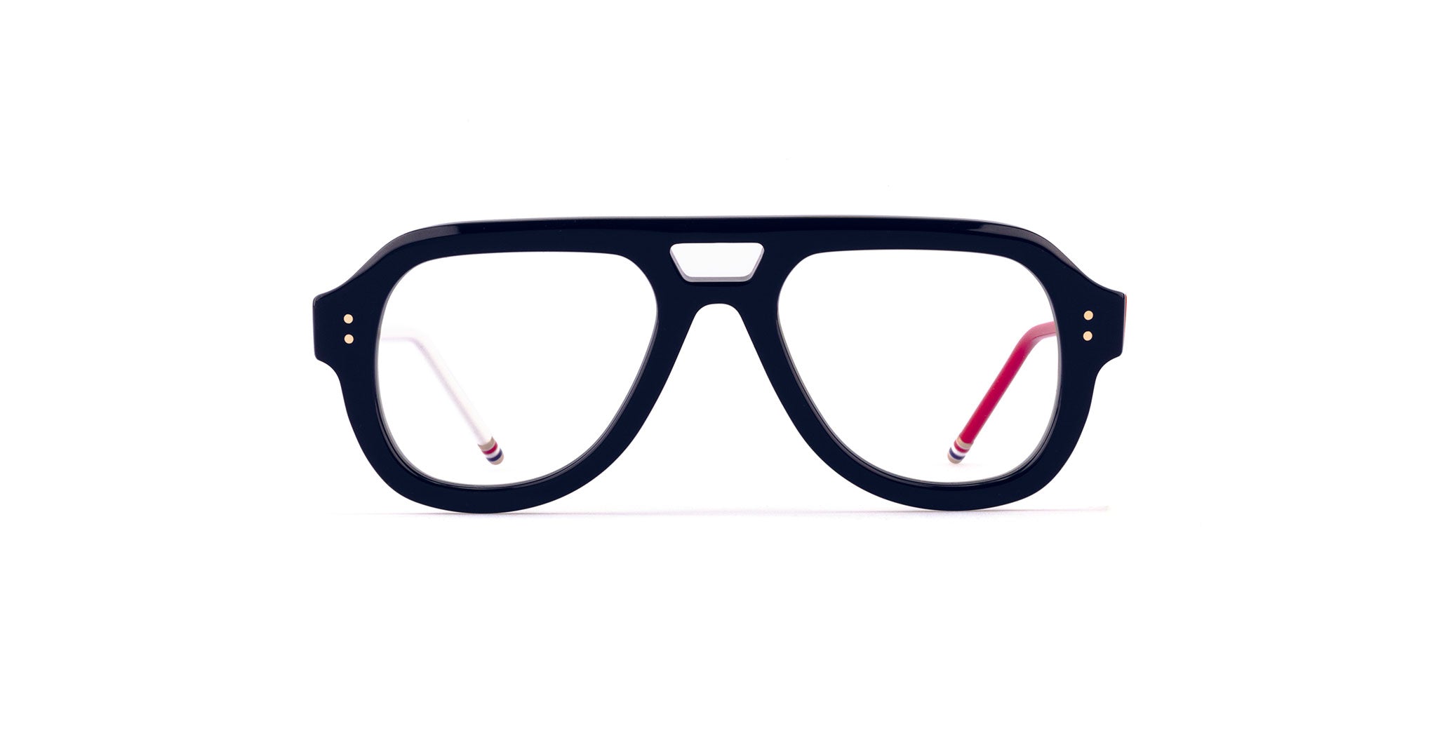 Thom Browne 923 eyeglasses in Navy, Red and White