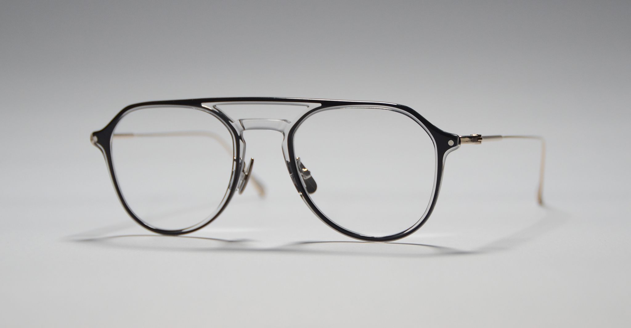 Yuichi Toyama Chad in Clear Gray / Black U-125-01