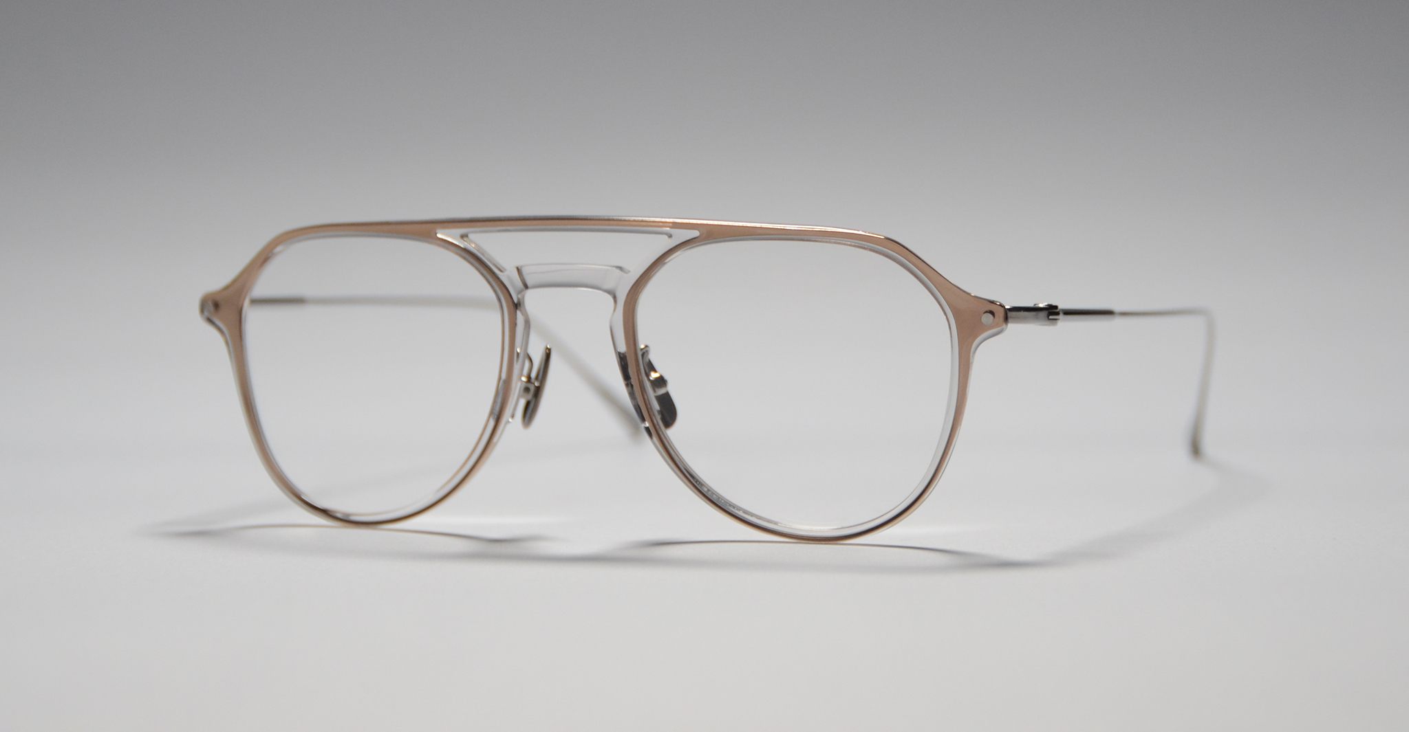 Yuichi Toyama Chad in Clear Gray / Gold U-125-03