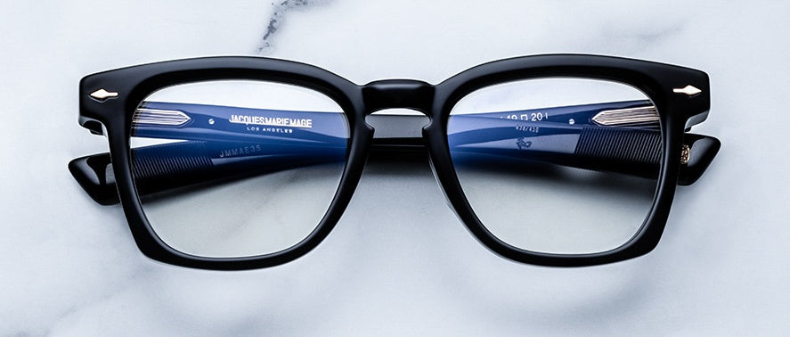 Jacques Marie Mage Arshile eyeglasses in colorway Midnight