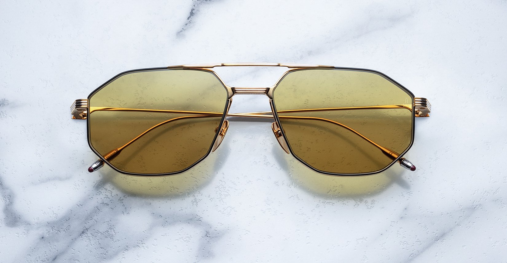 Jacques Marie Mage Bandit style sunglasses in colorway JPS