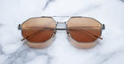 Jacques Marie Mage Bandit style sunglasses in colorway Solar