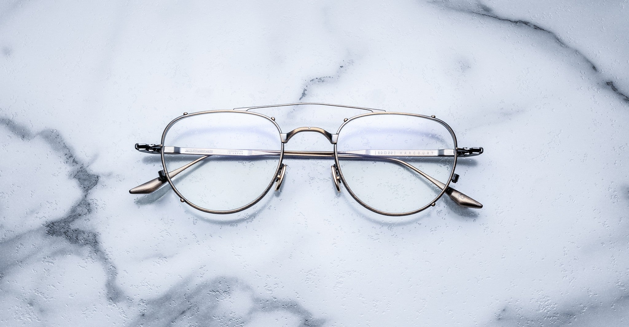 Jacques Marie Mage HARCOURT in GOLD ANTIQUE RX JMMHARRX-3U