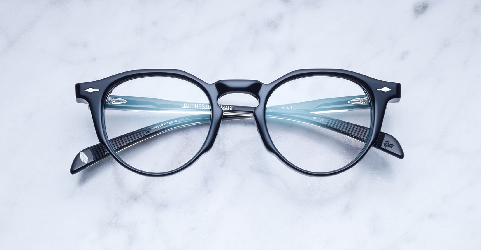 Jacques Marie Mage Sheridan eyeglasses in colorway Cosmos JMMSRRX-70
