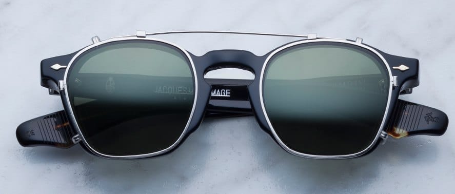 Jacques Marie Mage Zephirin Clip-on in Silver with G15 Lenses JMMZPC-2