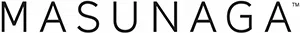 The image shows the word MASUNAGA in bold, black, uppercase letters on a white background.