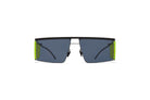 Mykita x Helmut Lang HL001 in color 875 Black with Yellow Fluo Sides 1509525