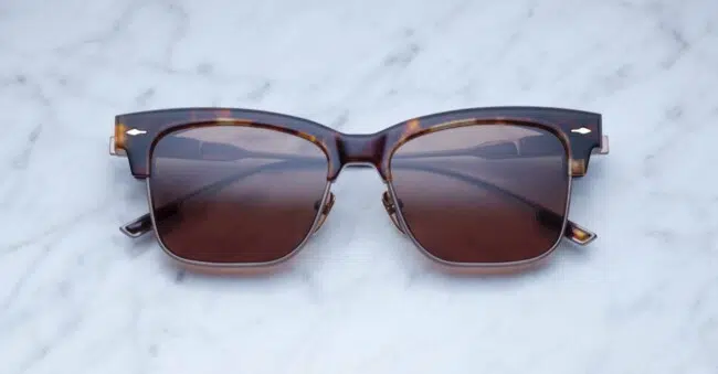 Jacques Marie Mage Apache style sunglasses in Havana