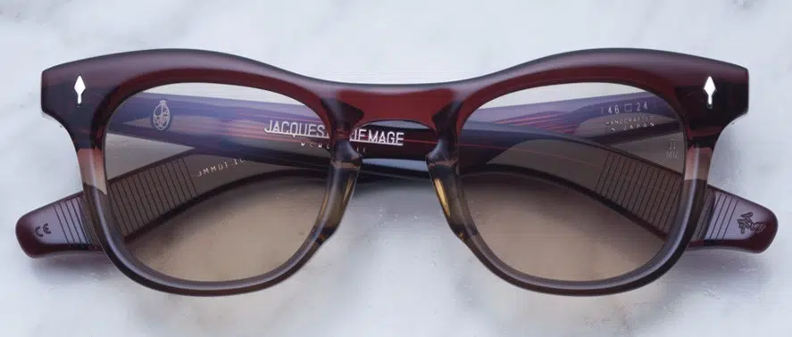 Jacques Marie Mage Dorothy style sunglasses in colorway Empire