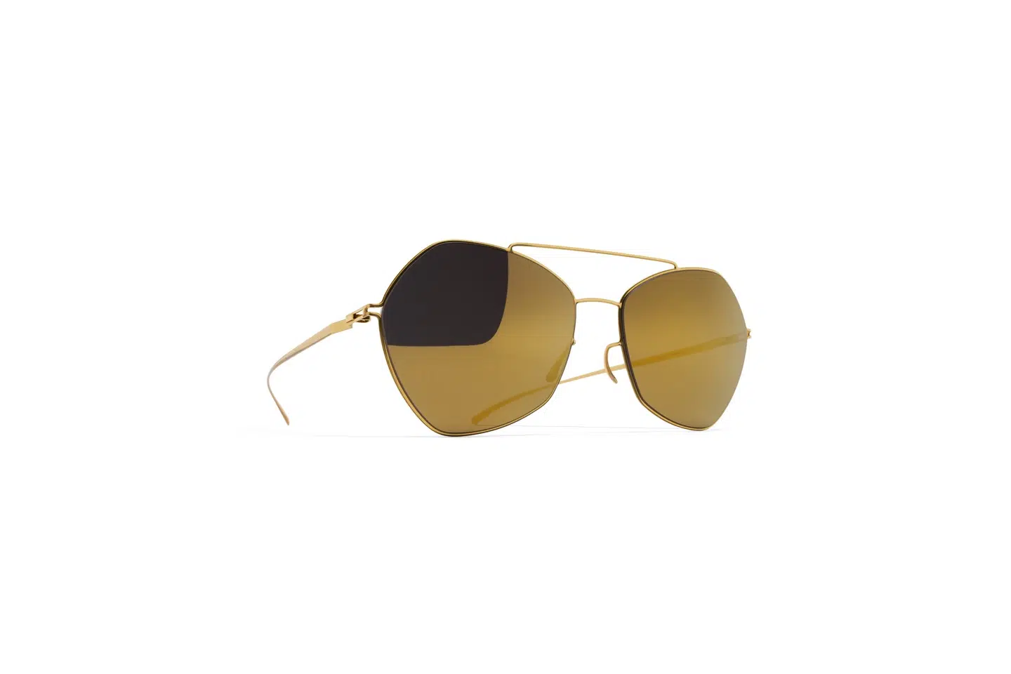 Mykita Maison Margiela Sunglasses mmesse012 e2 gold gold flash