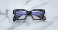 Jacques Marie Mage Ichikawa Optical Frame in Bloodstone JMMICRX-6P