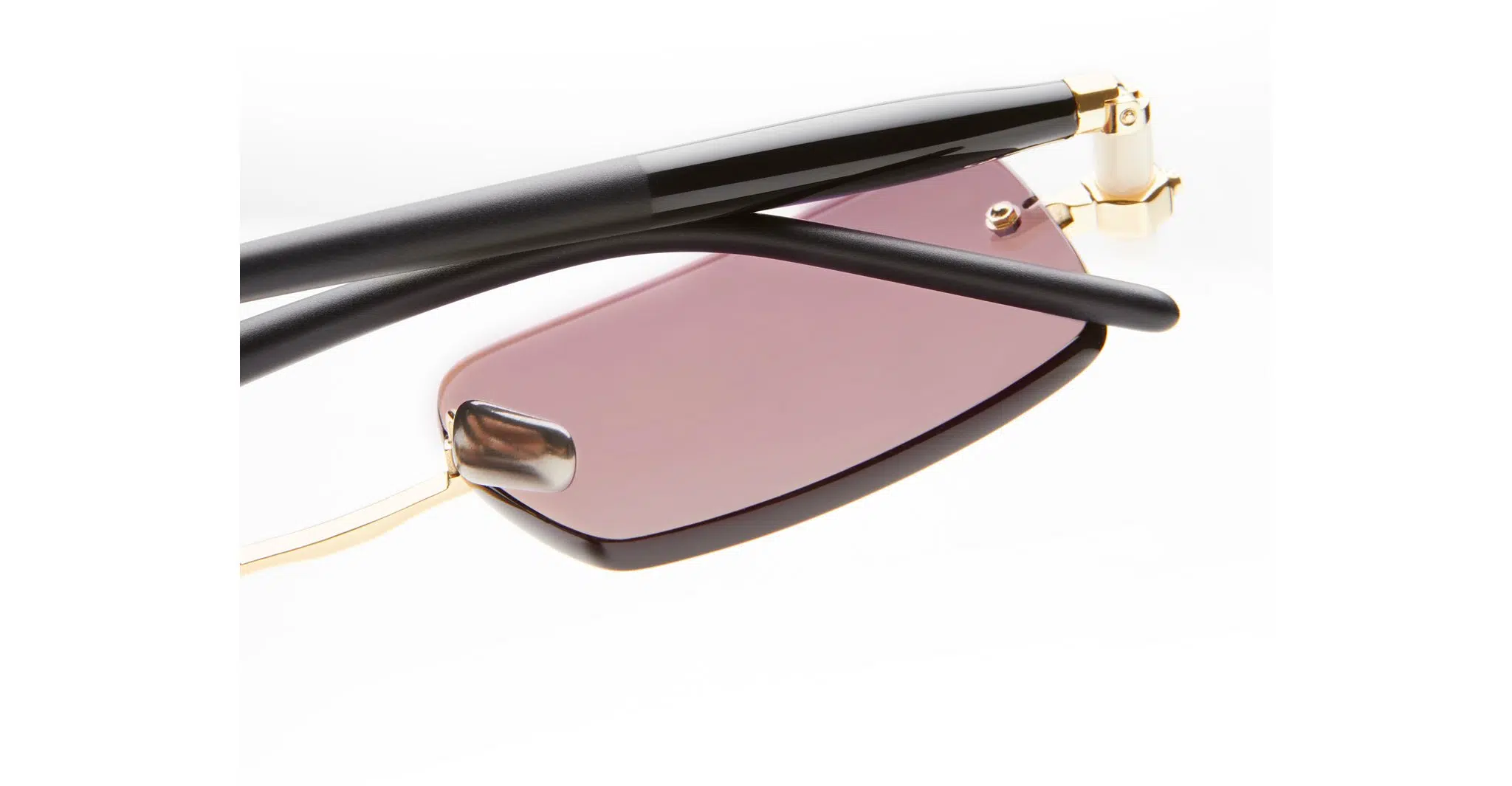 Kuboraum GD BB in Gold with Black Shine and Black Matte KRSP56GDBB00004Y