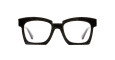 Kuboraum K5 Optical Frame in Color BSP Tilted Arc Black Front