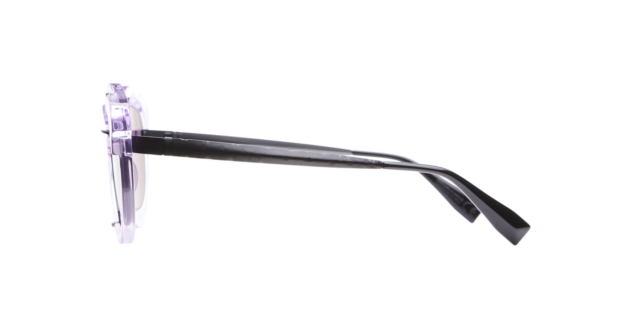 Kuboraum H93 LIL in Lilac with Lilac and Black Matte KRSH93LIL000002Y