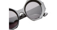 Kuboraum R4 Sunglass in Color BS CT Black Shine Cut Front Detail