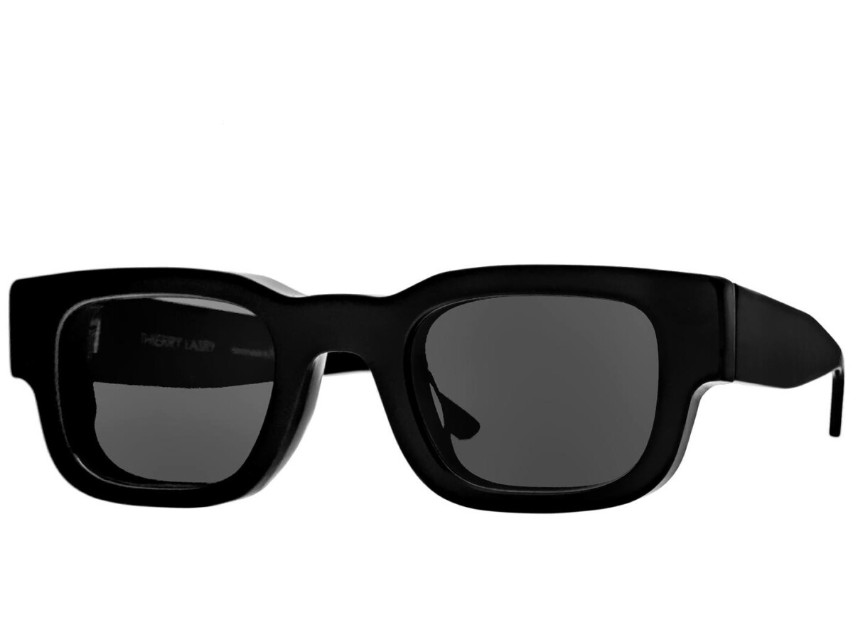 サングラス THIERRY LASRY Woman Sunglasses Black FOXXXY 101 Thierry Lasry FOXXXY Rectangle Sunglasses – THIERRY LASRY
