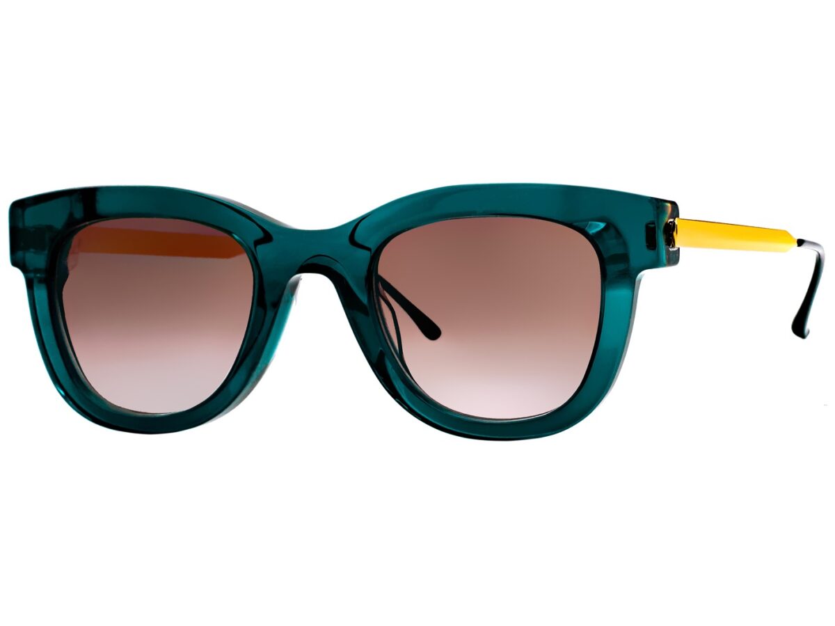 サングラス THIERRY LASRY Woman Sunglasses Green SWIMMY 3473 GREEN THIERRY LASRY GREEN ACETATE SUNGLASSES (SWIMMY_3473