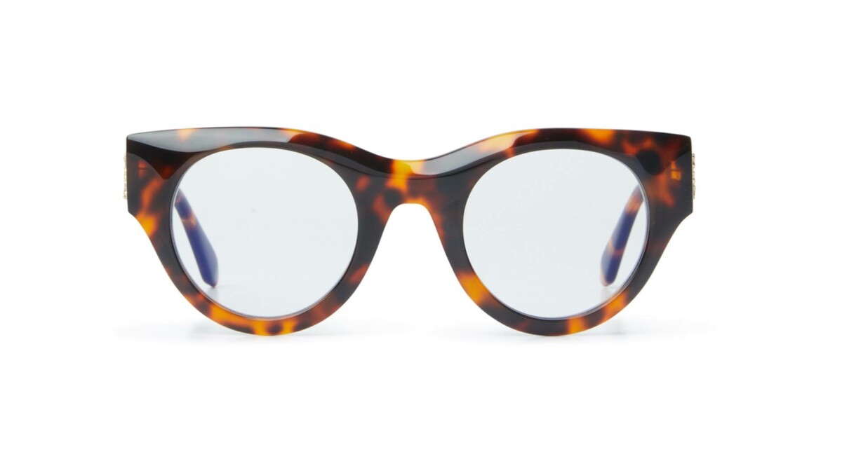 メガネ Off-White Off White - OPTICAL STYLE 13 - marble Off-White Style 13 Marble Optical Frame - eye-oo.com