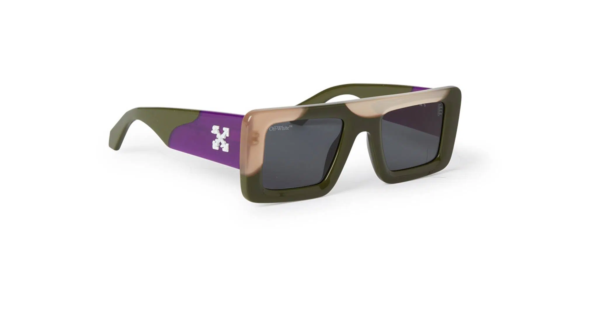 Off-White Seattle in Camu Dark Green OERI069S23PLA0015707
