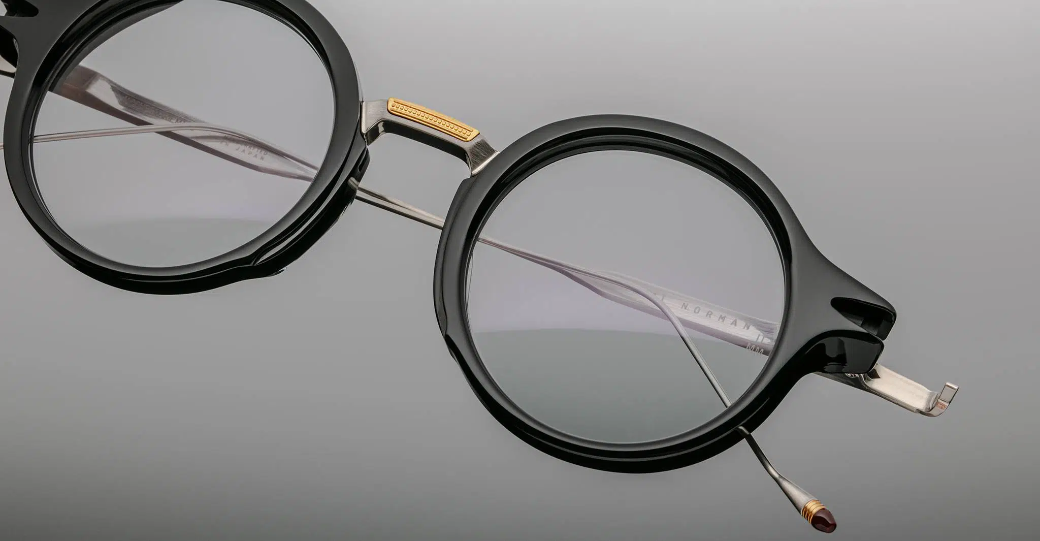 Jacques Marie Mage Norman in Noir Optical JMMNMRX-01