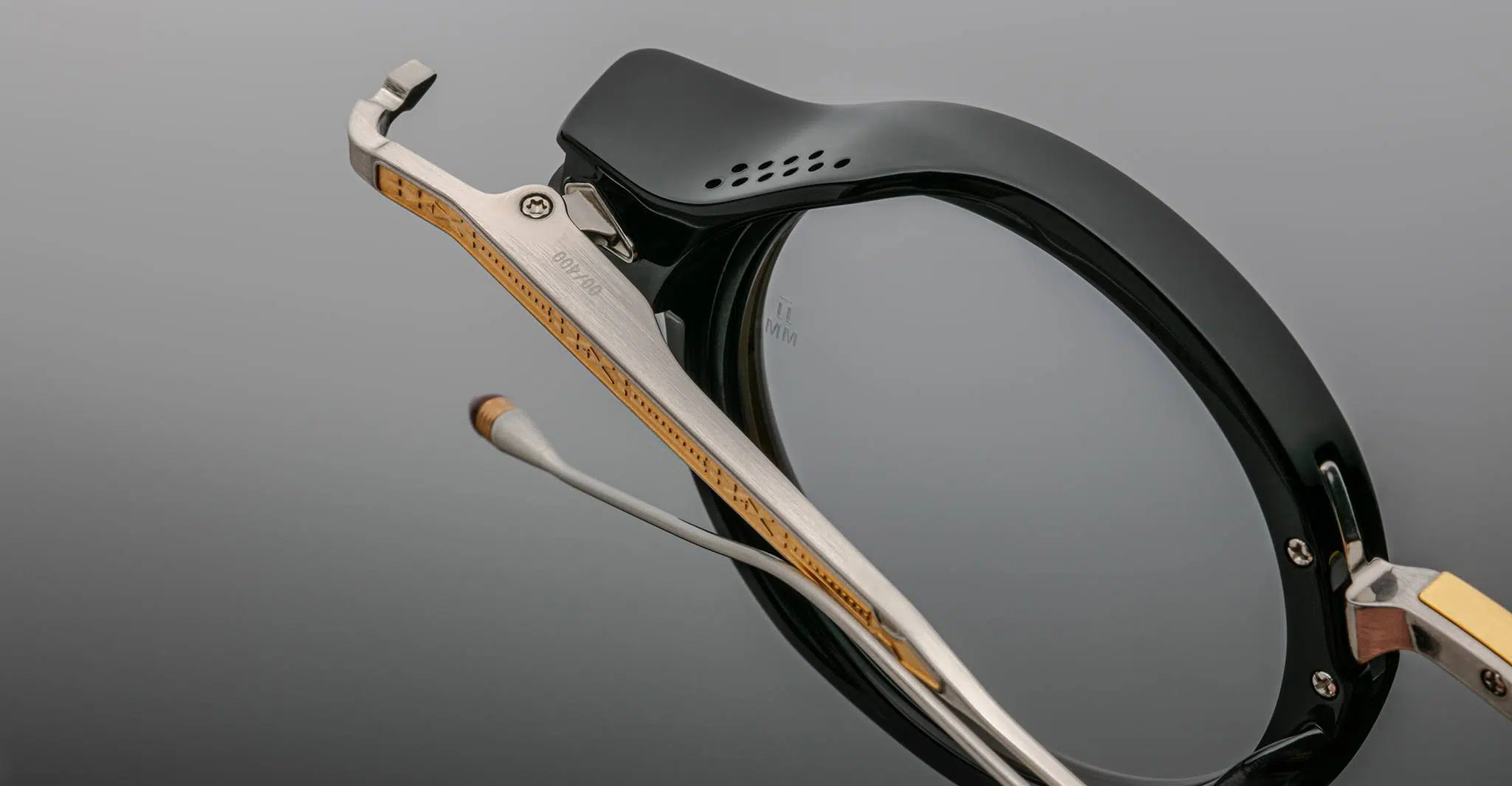 Jacques Marie Mage Norman in Noir Optical JMMNMRX-01