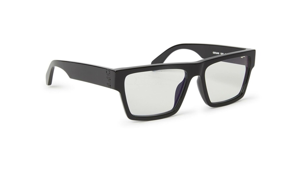 off-white サングラス Off-White Eyewear オフホワイト ロゴ サングラス | ブラック