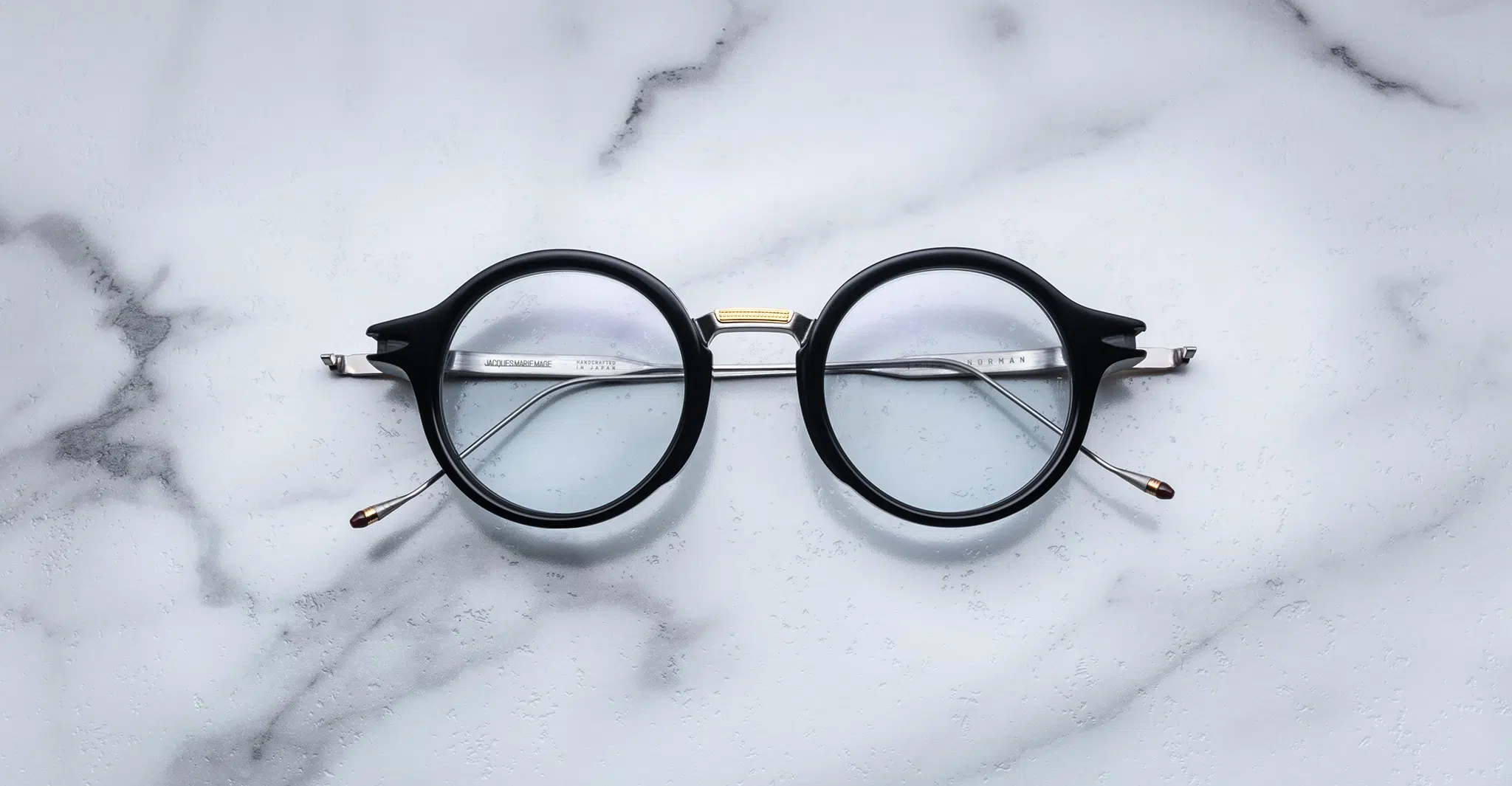 Jacques Marie Mage Norman in Noir Optical JMMNMRX-01