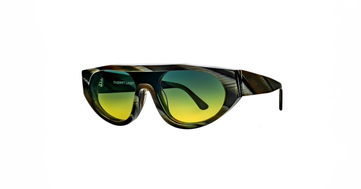 サングラス THIERRY LASRY Woman Sunglasses Multicolor HACKTIVITY 3101 Thierry Lasry HACKTIVITY Rectangle Sunglasses – THIERRY
