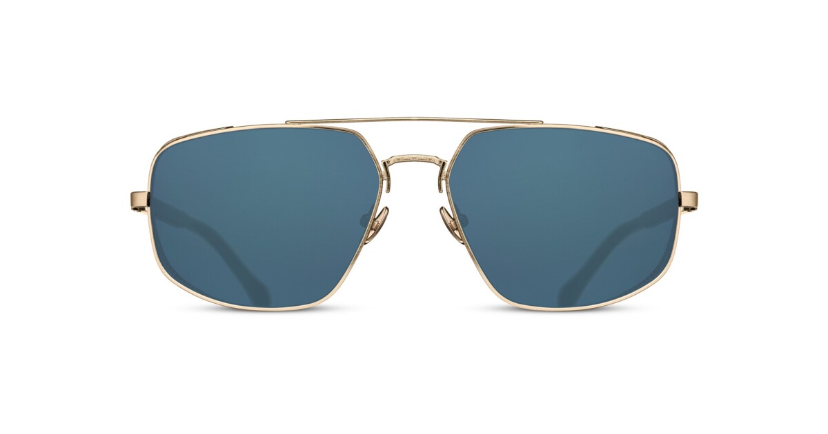 Matsuda-M3111-Brushed-Gold-