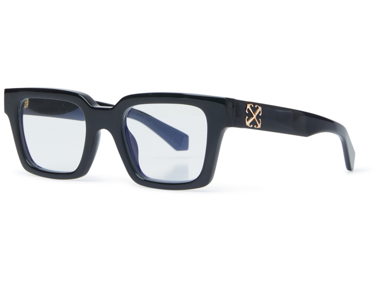 【送料&関税込】Off-White Eyewear Style 7n Glasses - Unisex Off-White OERJ070 1000 Blue Control Glasses - US